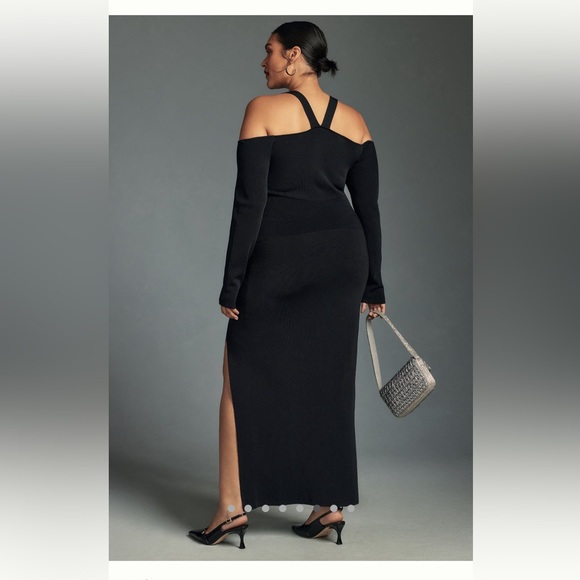 NWT Anthro Little Black Dress - Picture 2 of 11